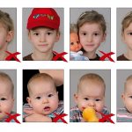 How not to take a passport photo for a child