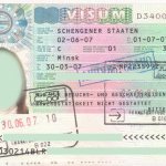 Schengen visa to Germany sample